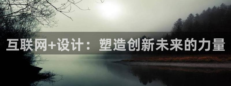 天狮yl娱乐：互联网+设计：塑